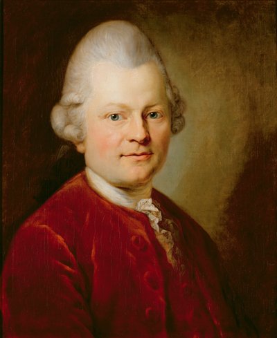 Gotthold Ephraim Lessing, c.1771 da Anton Graff